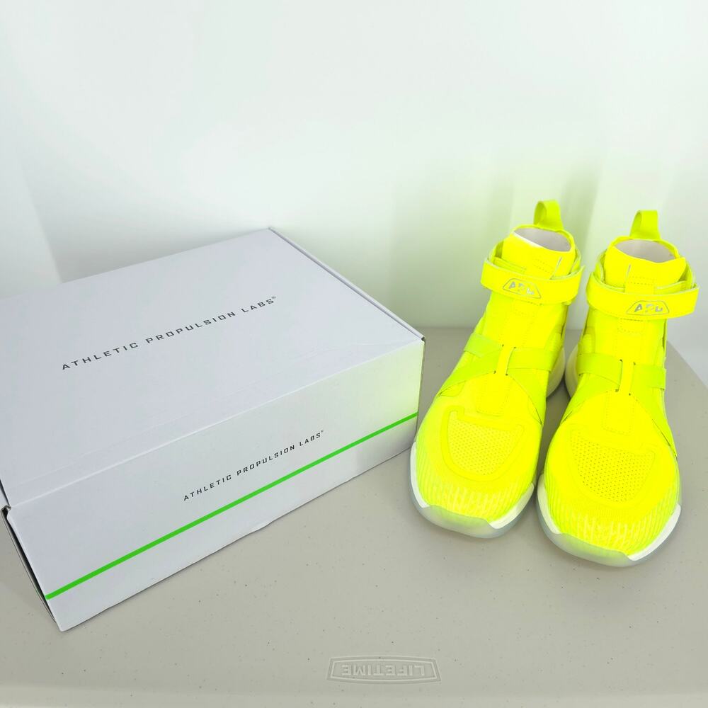 Athletic Propulsion Labs APL SuperFuture Energy/Silver Basketball Shoes Men's 13